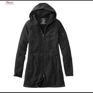 X-small Womens LL Bean sweater fleece coat